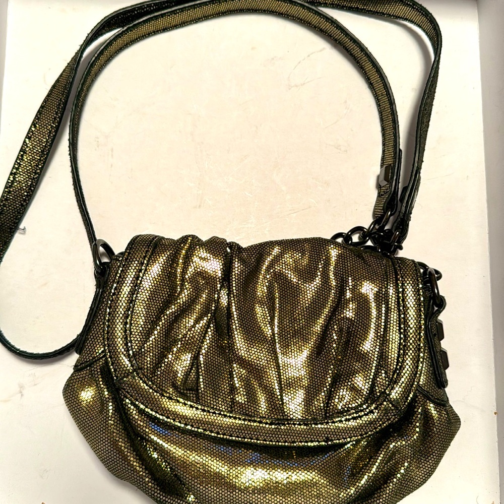Corso Como Metallic Crossbody Bag
